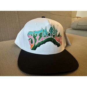 STAPLE - White 'STAYFLY' Snapback Trucker Hat.  Rare Jeff Staple - NWT